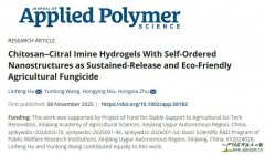 Chitosan–Citral Imine Hydrogels With Self-Ordered Nanostruc